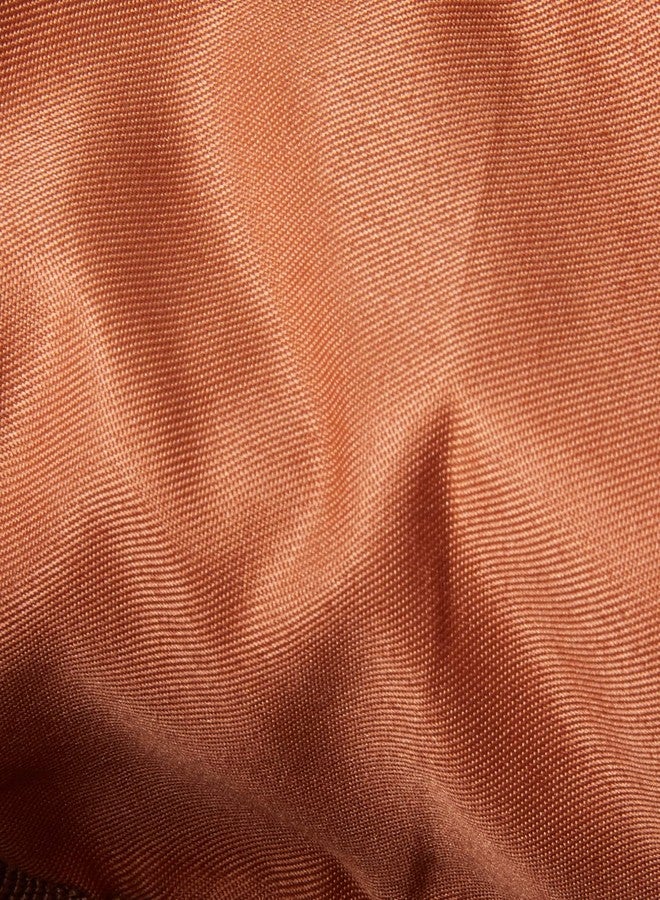 Steve Madden Basket Weave Belt Bag, Cognac, M - Image 4