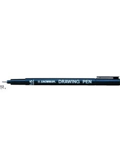 Snowman Technical Drawing Pen BLACK 