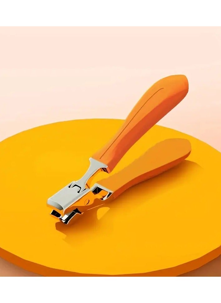 جلوسكي حجم كبير مقص الأظافر الموفرة للعمالة ، كماشة واسعة الفم ، فتحة كبيرة وقطع الأظافر الحادة ، أداة العناية بالأظافر من الفولاذ المقاوم للصدأ قوية للأصابع وأصابع القدم ، مناسبة للأظافر السميكة والصلبة ، ومنع رش الأظافر - Image 1