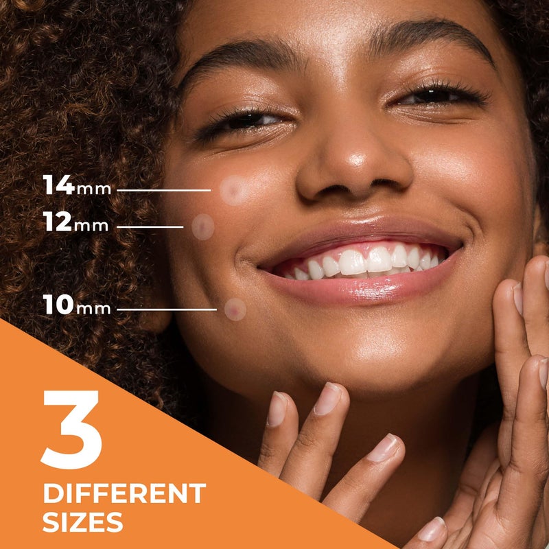 KEYCONCEPTS PatchRx Acne Patches (120 Count) with Hydrocolloid Only, Hydrocolloid Pimple Patches for Face - Zit Patch Acne Dots - Acne Patches - Pimple Patch with 3 Size Acne Stickers - Image 4