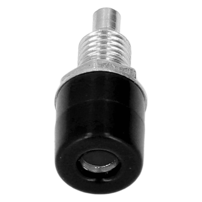 Black Banana Plugs 100 Pcs M6 4mm Sockets Electrical Connection Accessories - Image 3