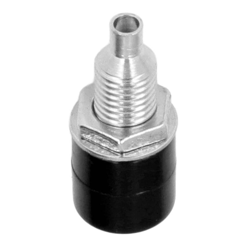 Black Banana Plugs 100 Pcs M6 4mm Sockets Electrical Connection Accessories - Image 2
