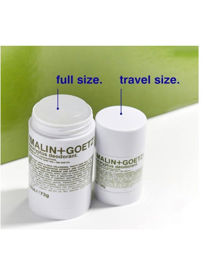 Malin + Goetz Eucalyptus Deodorant, 1 oz. - Men & Women's Stick Deodorant, Scented Deodorant for All Skin Types, Natural Fragrance & Color, Aluminum Free Natural Deodorant - Image 3