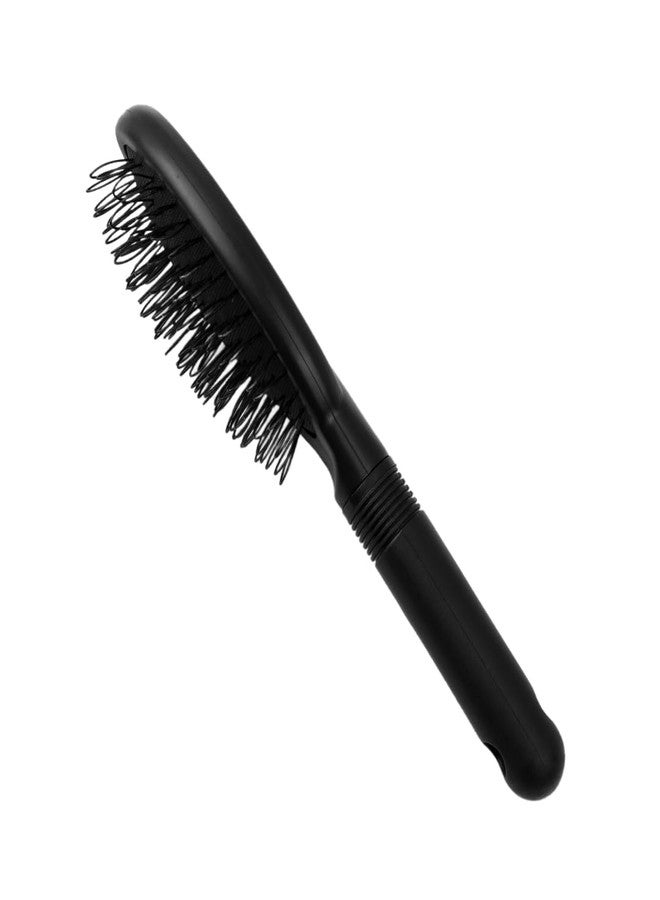 فرشاة شعر AHS Loop Wigs لوصلات الشعر المصنوعة من السيليكون بتقنية Micro Ring Fusion Bond، لون أسود | الصحة والجمال | العناية بالشعر وتصفيفه | فرش وأمشاط | فرش وأمشاط (أسود) - Image 2