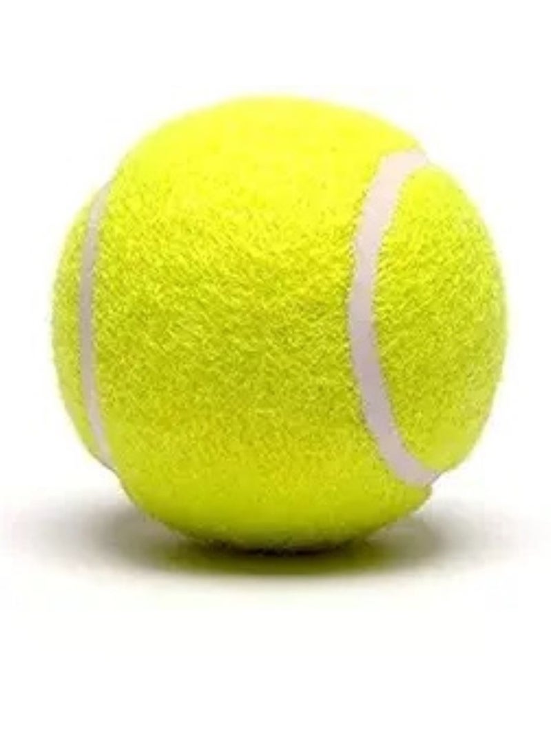 ALLKING Tennis Ball Cricket Tennis Ball Light Tennis Ball for Cricket Tournament, Street Match Cricket Ball Tennis for Lawn Cricket Soft Tennis Balls for Playing Pacer Cricket Ball - Green Pack of 3 (Colour/P  - Image 3