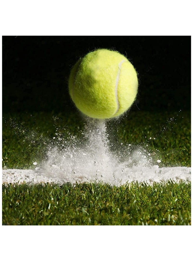 ALLKING Tennis Ball Cricket Tennis Ball Light Tennis Ball for Cricket Tournament, Street Match Cricket Ball Tennis for Lawn Cricket Soft Tennis Balls for Playing Pacer Cricket Ball - Green Pack of 3 (Colour/P  - Image 5