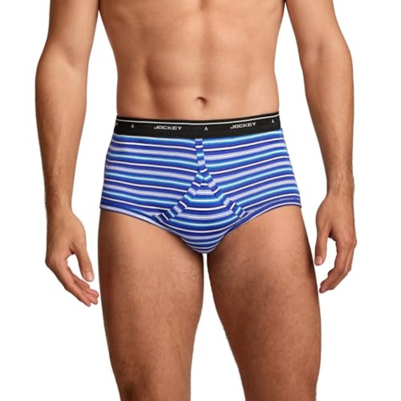 Classic Full Rise Brief- 3 Pack - 100% Cotton Underwear for Men - Image 2