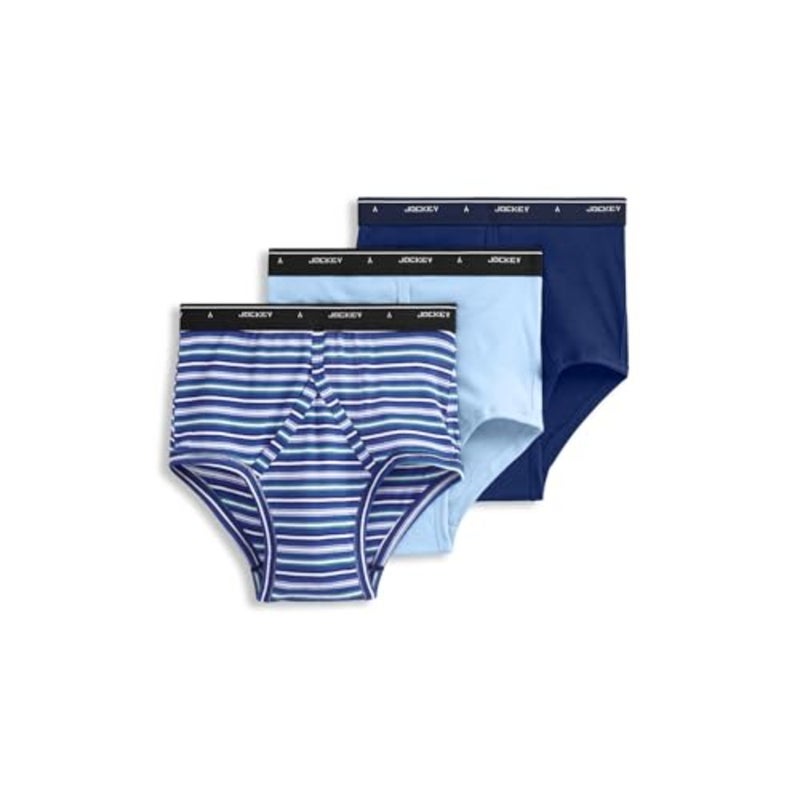 Classic Full Rise Brief- 3 Pack - 100% Cotton Underwear for Men - Image 1