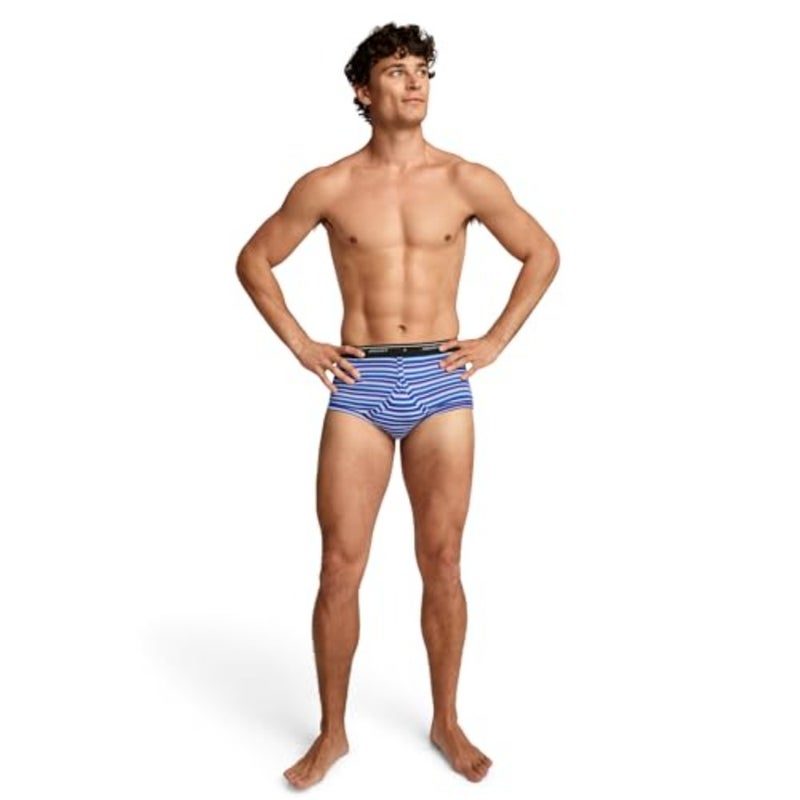 Classic Full Rise Brief- 3 Pack - 100% Cotton Underwear for Men - Image 4