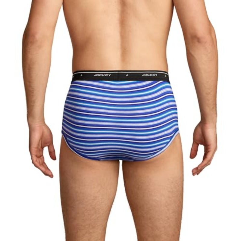 Classic Full Rise Brief- 3 Pack - 100% Cotton Underwear for Men - Image 3