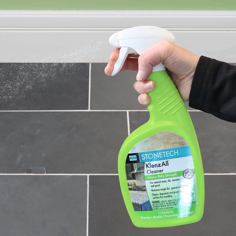 STONETECH KlenzAll Cleaner, Heavy Duty Cleaner for Stone & Tile, 24OZ (709ML) Spray Bottle - Image 4