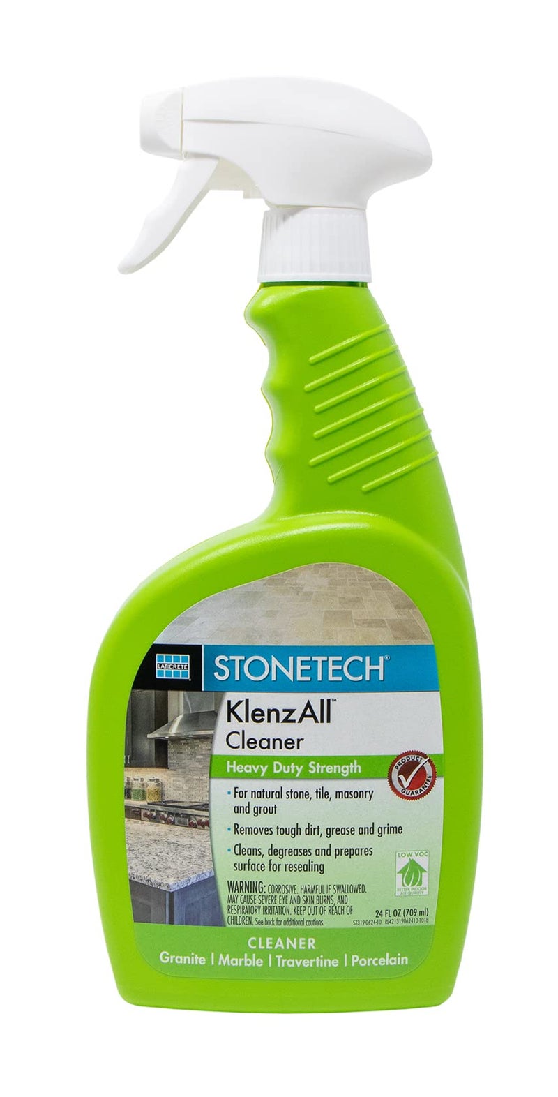 STONETECH KlenzAll Cleaner, Heavy Duty Cleaner for Stone & Tile, 24OZ (709ML) Spray Bottle - Image 1
