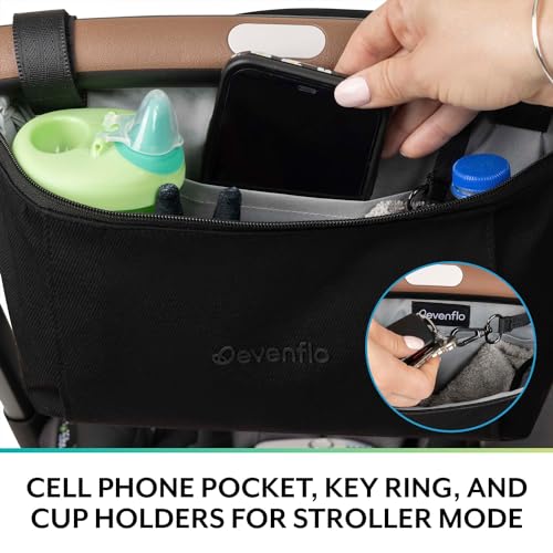 Evenflo Shyft DualRide Stroller Organizer Crossbody Bag - Image 3