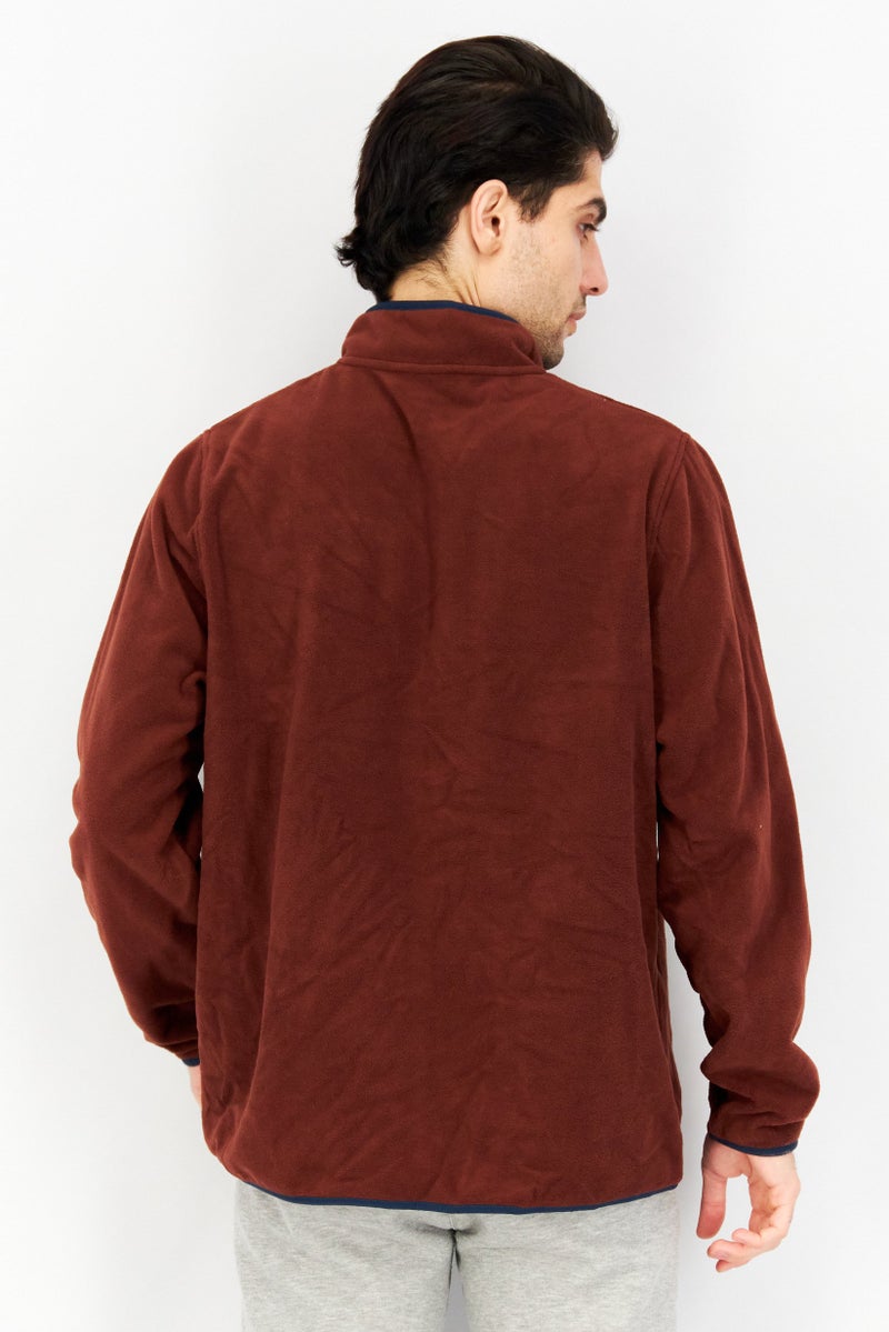 32 Degrees Men Sportswear Fit Fleece Outdoor Sweatshirts, Sienna - Image 2