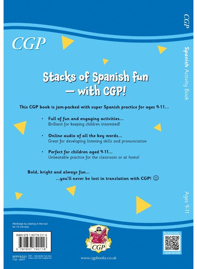 Spanish Activity Book for Ages 9-11 (with Online Audio) - Image 2