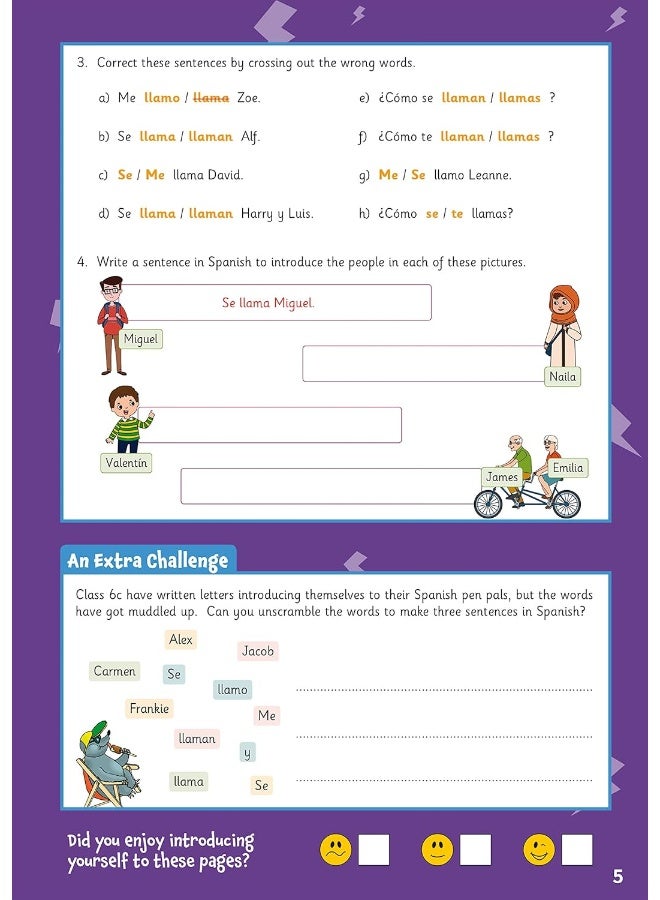 Spanish Activity Book for Ages 9-11 (with Online Audio) - Image 5