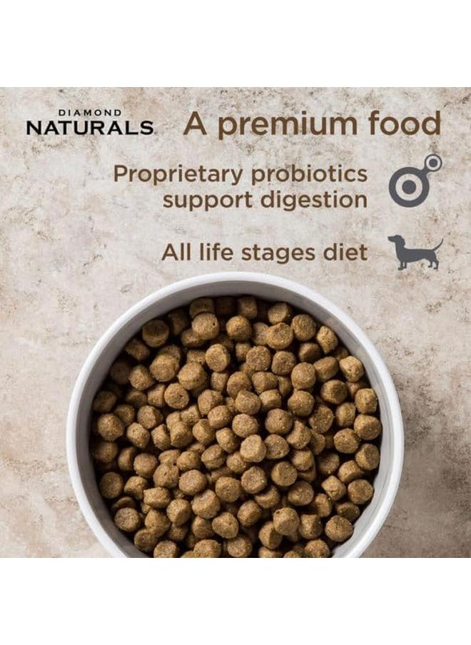 Diamond Naturals - Chicken And Rice Formula Dry Food For All Life Stages Dogs 15 Kg - Image 1