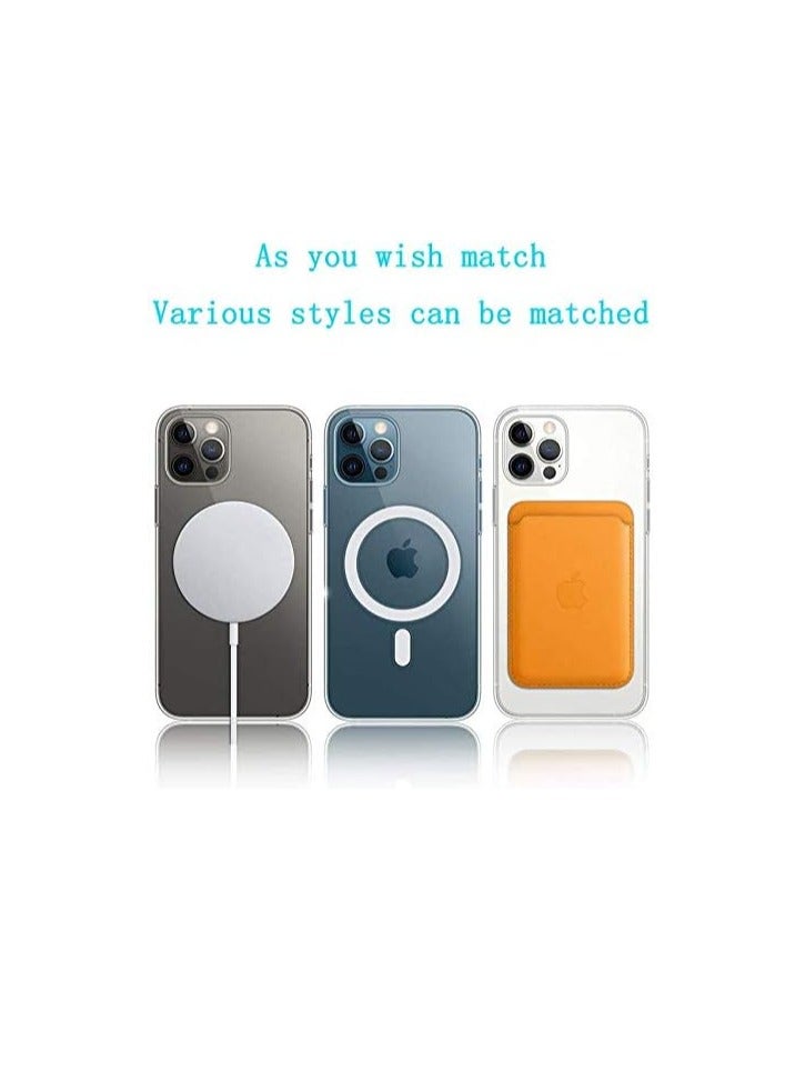 DUSALA IPhone X/XS Case Camera Control Compatible with MagSafe Shockproof Military-Grade Protection Magnetic Phone Case for iPhone X/XS Classic Hybrid Case Clear - Image 2