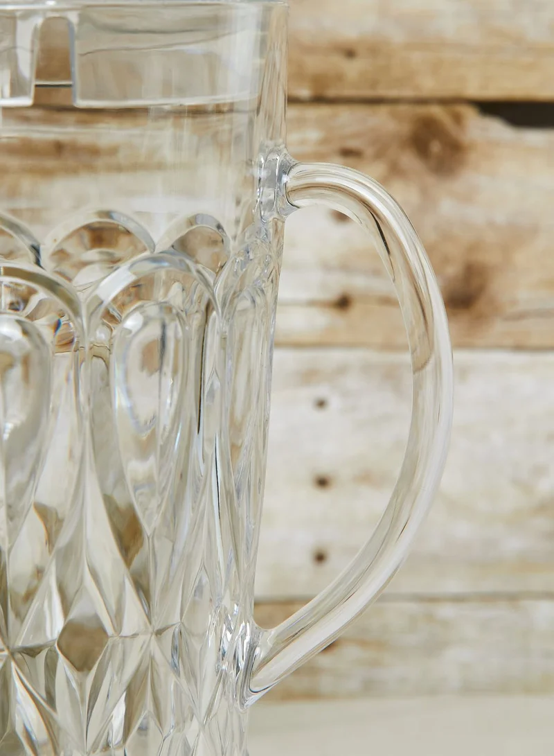 Rice Swirly Embossed Detail Acrylic Jug