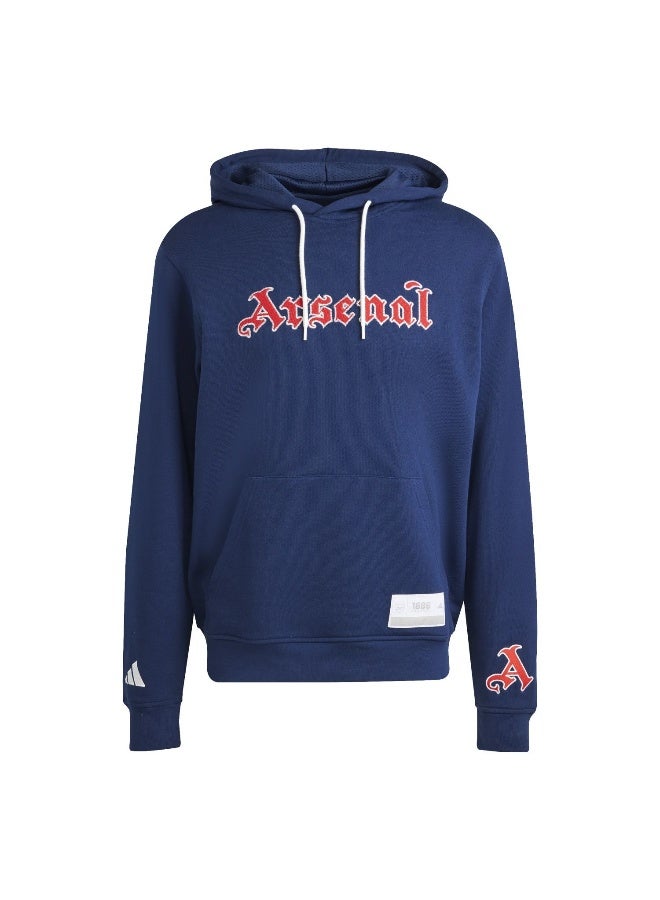 Adidas Afc Us Hd Blue Football Sweatshirts For Men XS - Image 1