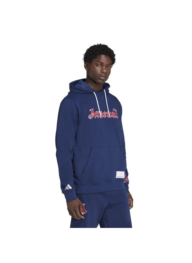 Adidas Afc Us Hd Blue Football Sweatshirts For Men XS - Image 4