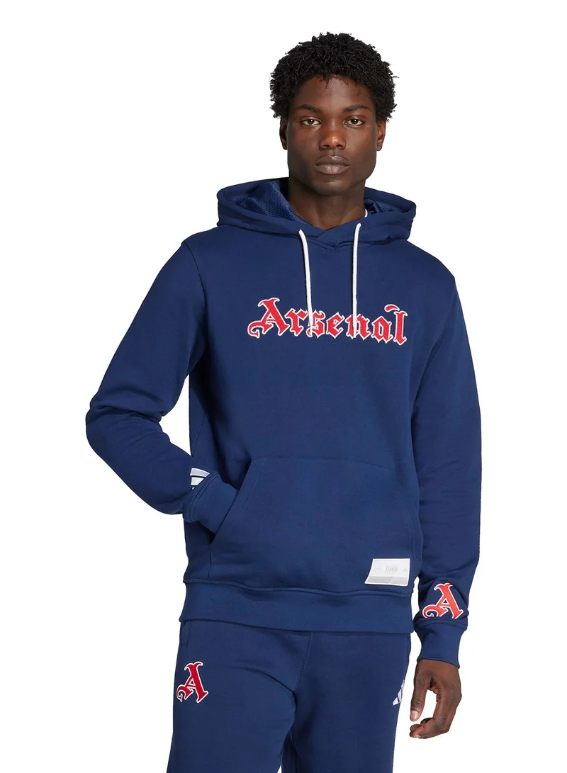 Adidas Afc Us Hd Blue Football Sweatshirts For Men XS