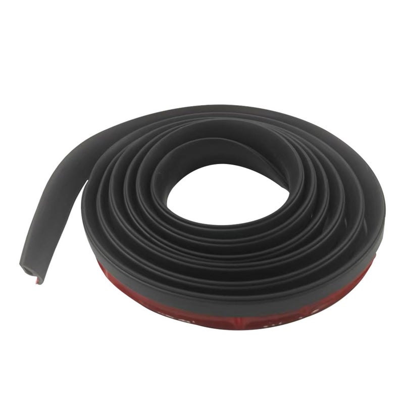 Tuxihapp 17M 56Ft Car Windshield Cowl Rubber Seal Strip HShape Car Window Trim Molding Strip Cuttable Sunroof Weather Stripping SelfAdhesive Front Rear Windshield Edge Trim for SUV Truck 1PC - Image 3