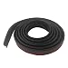 Tuxihapp 17M 56Ft Car Windshield Cowl Rubber Seal Strip HShape Car Window Trim Molding Strip Cuttable Sunroof Weather Stripping SelfAdhesive Front Rear Windshield Edge Trim for SUV Truck 1PC - Image 2