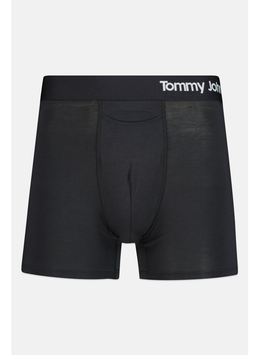 Tommy John - Men 2 Pieces 4 inseam Brand Logo  Boxer Briefs, Multicolor - Image 1