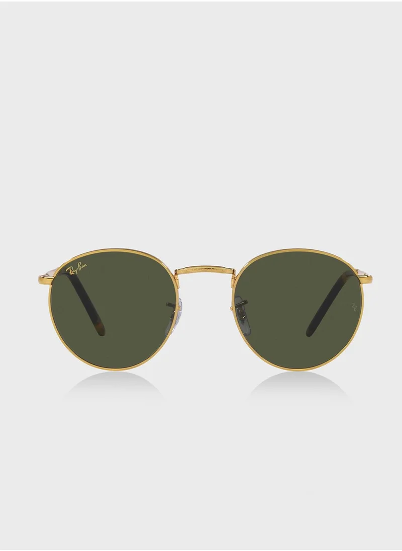 Ray-Ban 0Rb3637 Round Sunglasses