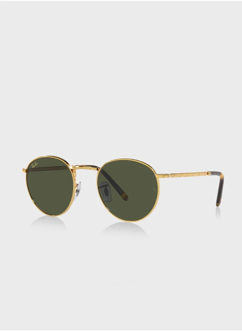 Ray-Ban 0Rb3637 Round Sunglasses