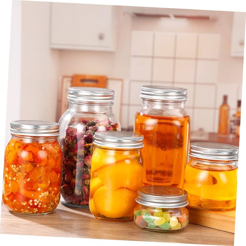 20pcs 86mm Wide Mouth Mason Jar Tinplate Lids Leakproof Sealed Covers Replacement for Canning and Storage - Image 3