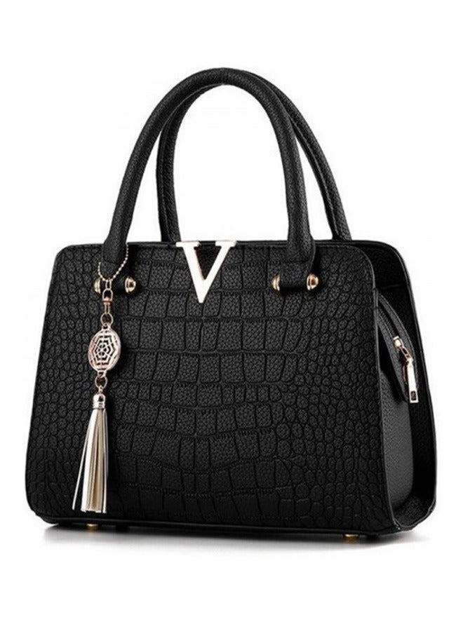 Alligator Handbag Designer Crossbody Shoulder Bags Nice Large Capacity Tassel Crocodile Pattern Women Tote Bag - Image 4