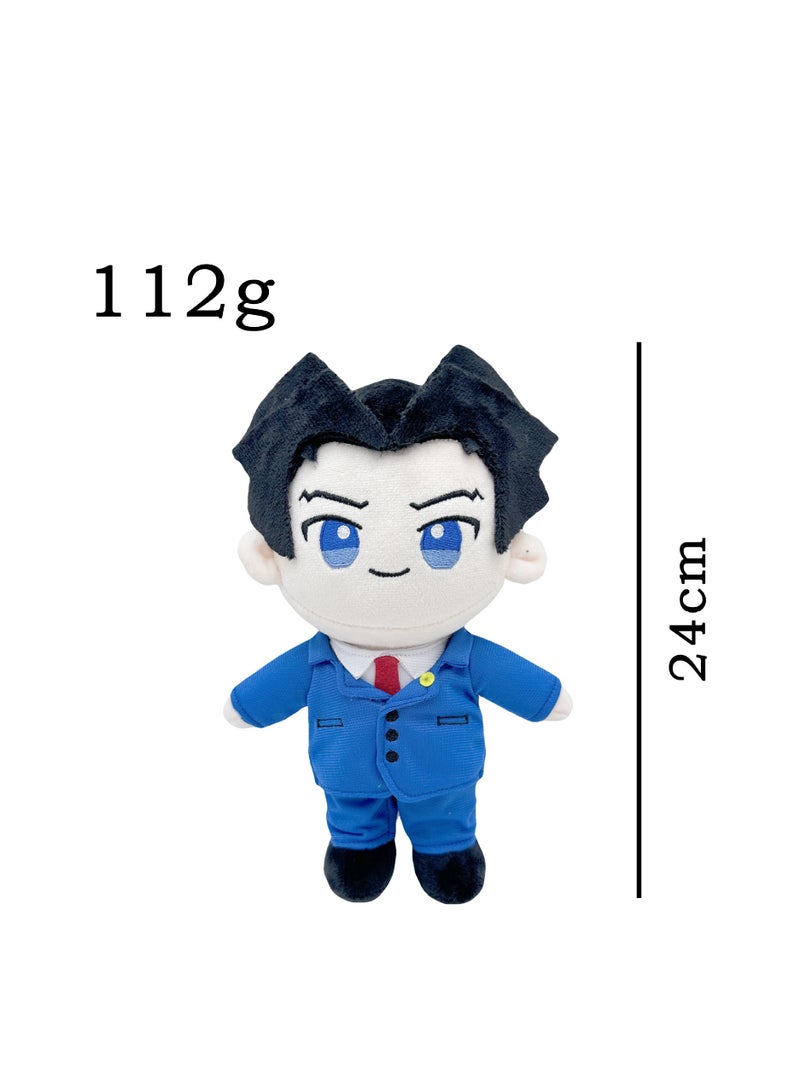 Anime Ace Attorney Phoenix Wright Maya Fey Miles Edgeworth Figures Cartoon Plush Doll Birthday  kids Popular toys  - Image 4