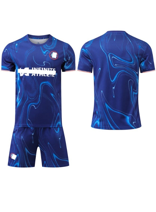 KUYING Brand New Quick Drying Breathable Children's And Adult Football Suit Set - Image 1