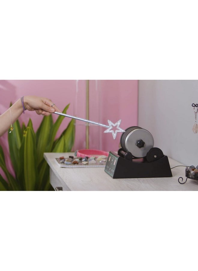 Dan&Darci Advanced Professional Rock Tumbler Kit - With Digital 9-Day Polishing Timer & 3 Speed Settings - Turn Rough Rocks Into Beautiful Gems : Great Science & Stem Gift For Kids All Ages : Geology Toy  - Image 3