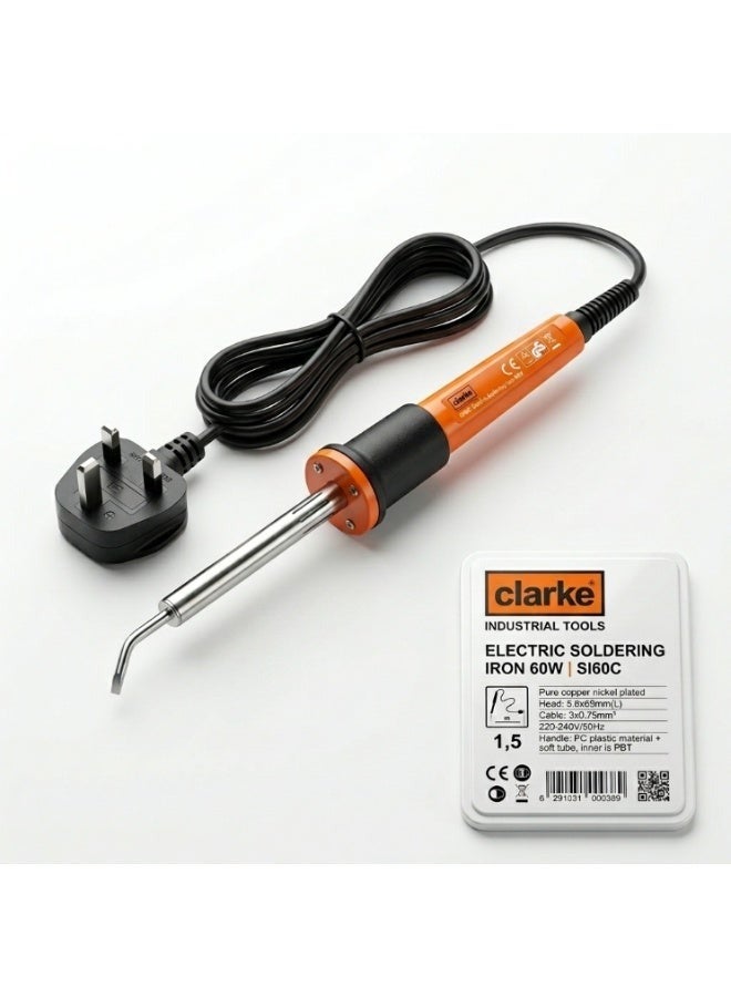 CLARKE SOLDERING IRON 60W - Image 1
