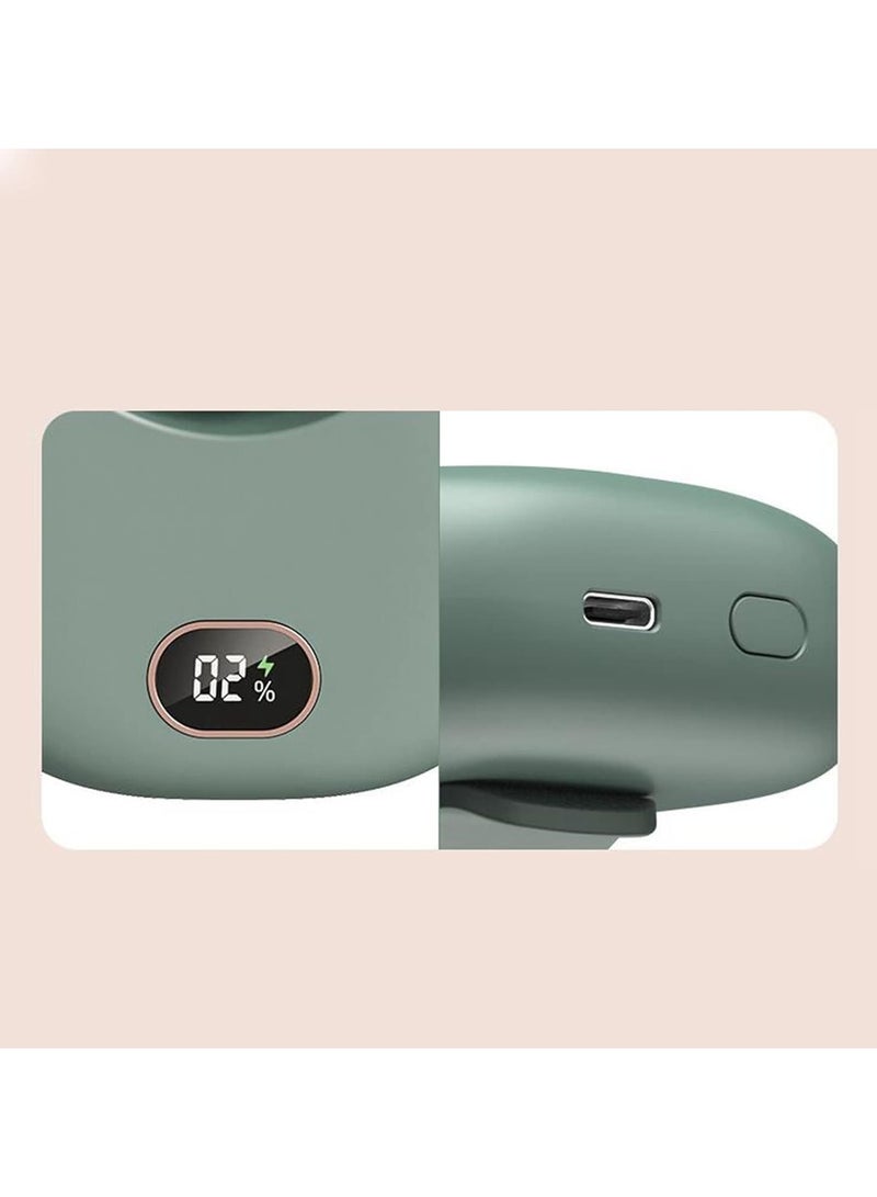 general Portable Neck Fan, USB Rechargeable Fan Hands-Free Personal Fan with Adjustable Lanyard Design Compact Travel Fan 3 Wind Speed Settings - Image 5