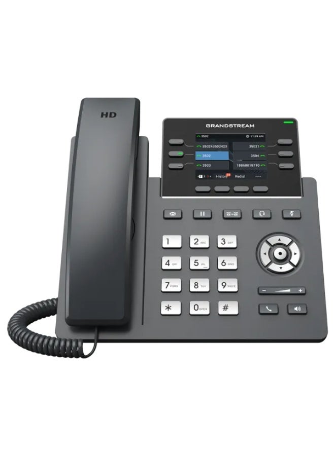 جراند ستريم Grandstream GRP2613W 6-Line Gigabit IP Phone with Wi-Fi 6, Bluetooth - Image 2