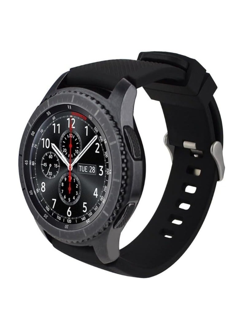 Silicone Sport Band 22MM Strap For Samsung Galaxy Watch 3 45mm/Watch 46mm/Gear S3/Huawei watch GT5 GT4 GT3 46MM/Watch 3&4/3&4 Pro/GT2E/GT2 Pro/GT GT2 46MM/Amazfit GTR 4/3/3 Pro/2/2e - Image 1