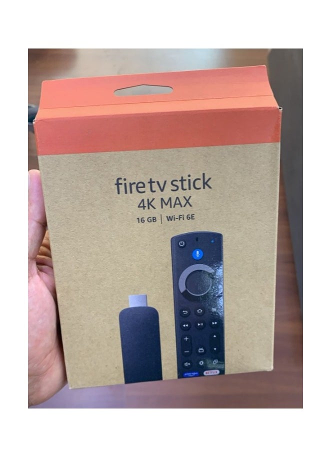 TV - Fire Stick 4K Max 3rd Gen streaming device, supports Wi-Fi 6E - Image 1