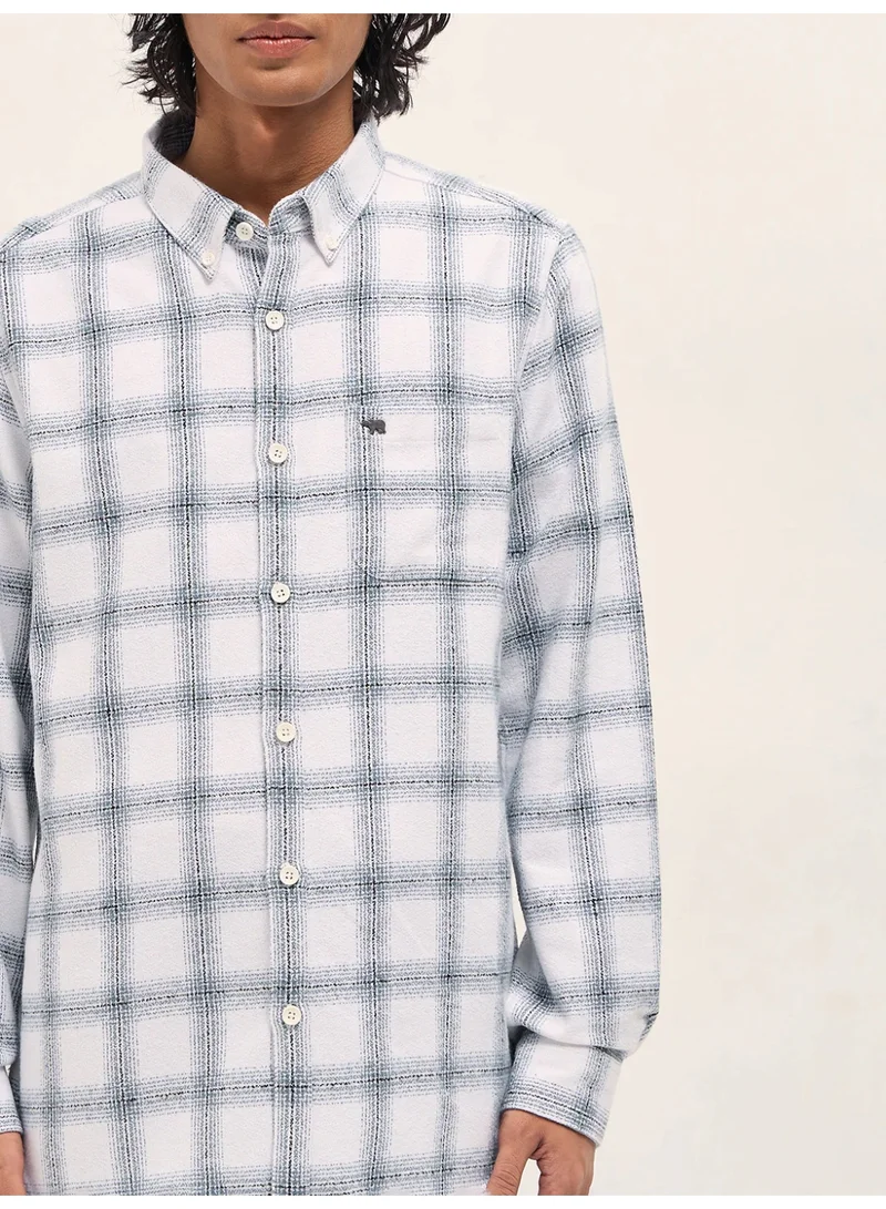 THE BEAR HOUSE  Men’s Long Sleeve Shirt – Classic, Comfortable and Stylish Essential for Work, Travel or Casual Outings for Men | Best Price UAE