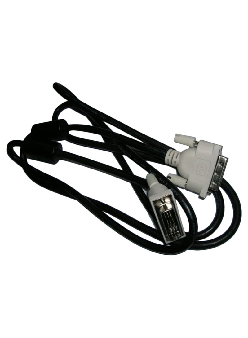 DELL 18 Pin M-M DVI Cable Black - Image 1