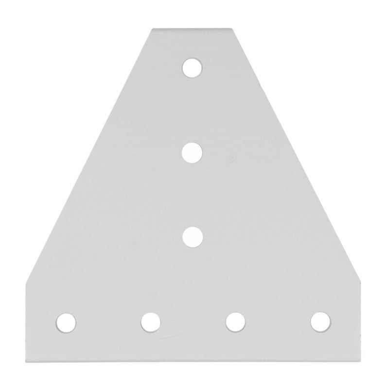 4040T Aluminum Alloy Jointing Strengthen Plate 7 Hole Silver Oxidation 5Pcs Durable Construction Furniture Bracket - Image 4