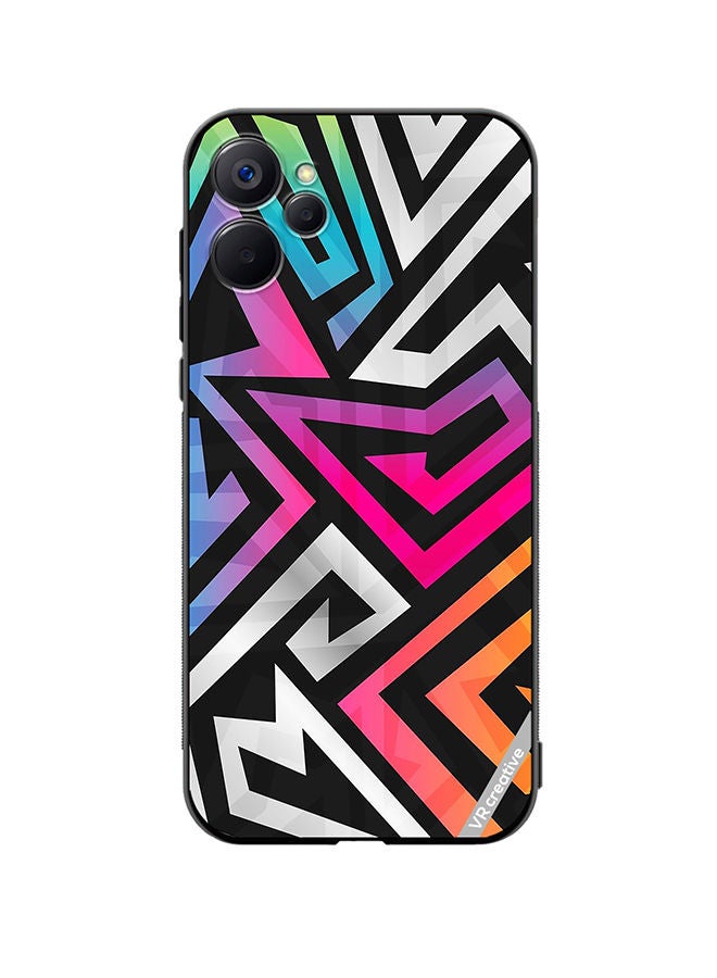 VR CREATIVE Protective Case Cover For Realme 9i 5G Multicolor Design - Image 1