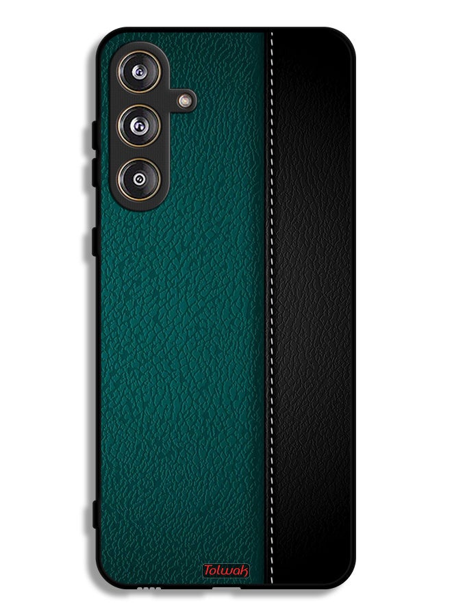 Tolwak Samsung Galaxy F55 5G Protective Case Cover Leather Pattern - Image 1