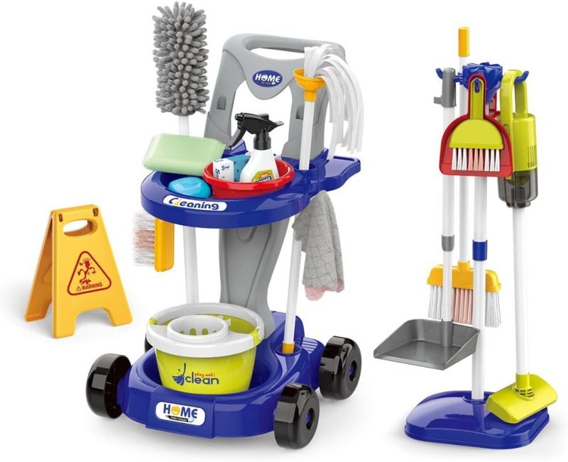 Mini Panda Cleaning Comfort Cart Kit for Kids 3+ - Image 1