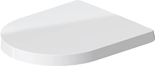 Duravit Seat and cover Compact ME by STARCK white hinges ss w automatic