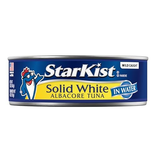 StarKist Solid White Albacore Tuna in Water 5 oz 24 Pack Canned Tuna Fish Wild Caught Gluten Free Ready to Eat Perfect for Salads Keto Meals and Snacks 26g Protein  110 Calories Per Serving - Image 5