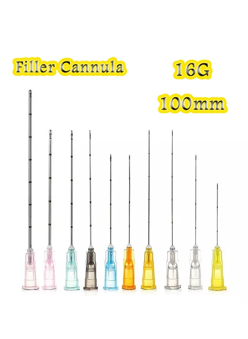 Fine Micro Filler Cannula 16G – For Precise Placing of Viscous Filler – High Pure Grade Stainless Steel – Variety of Gauge Sizes with Multiple Lengths. - Image 1